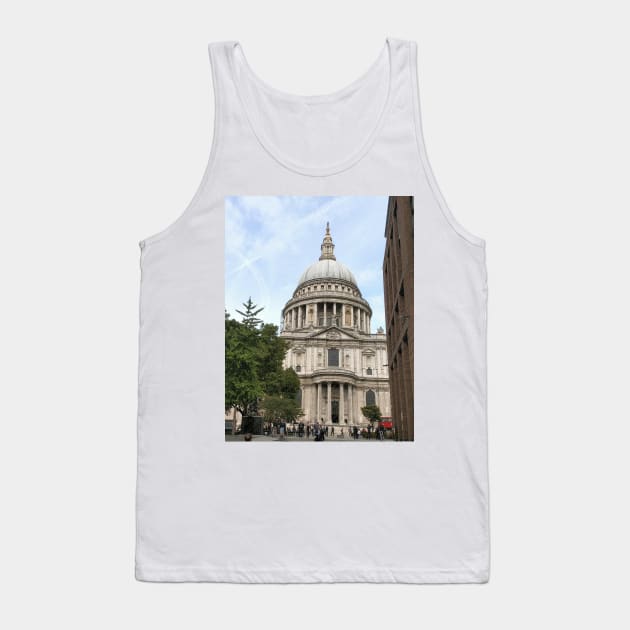 St Paul Cathedral London England Anglican Tank Top by fantastic-designs